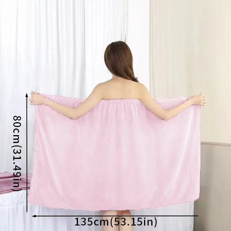 Serviette portée femme - Tube top – Bain et spa, 3 coloris