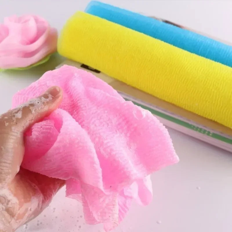 Serviette Exfoliante Japonaise Pour Douche Et Bain