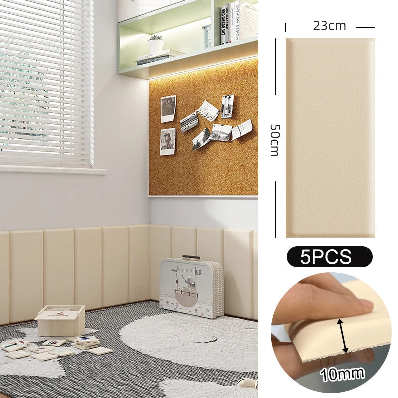 Panneaux muraux 3D aspect cuir – vue 9