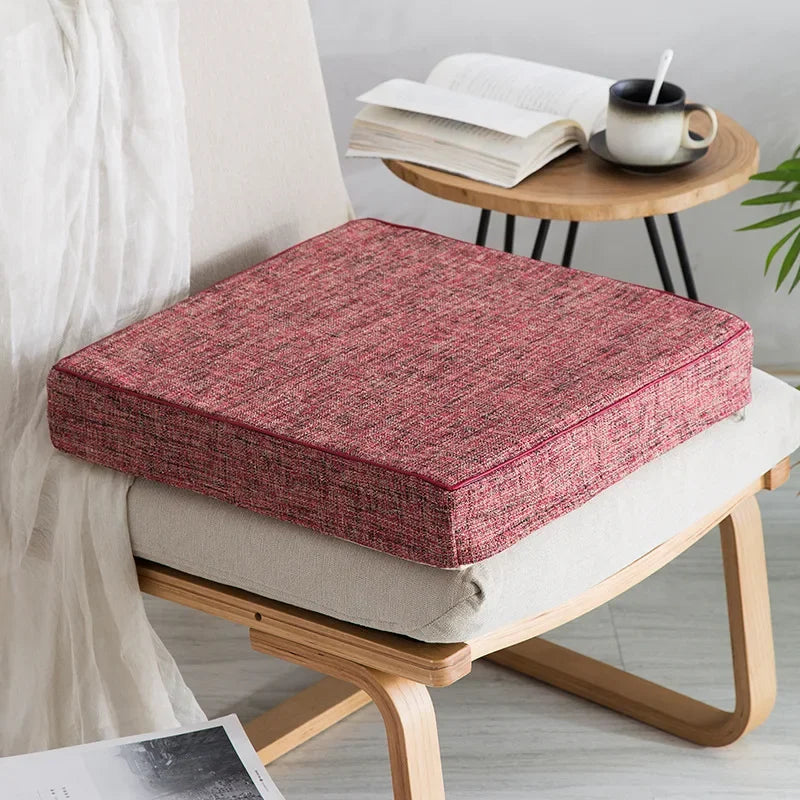 Coussin de sol carré style tatami – Confort, simplicité et esprit zen