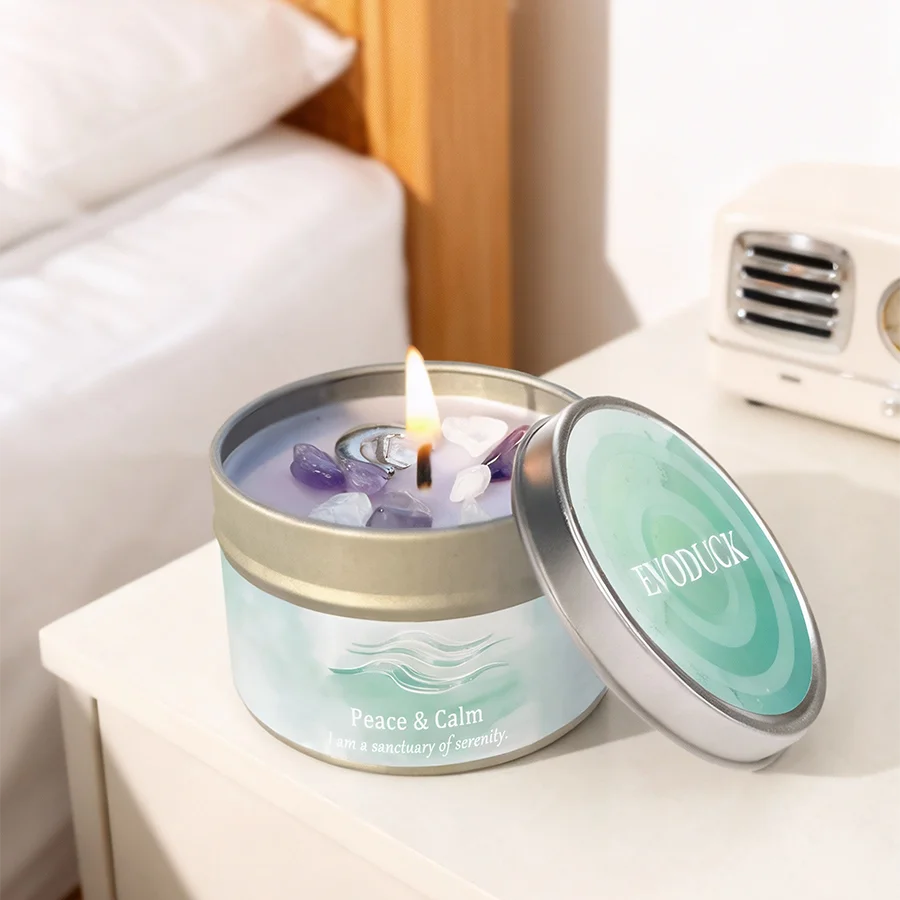 Bougie parfumée lavande camomille - Bien-être et relaxation