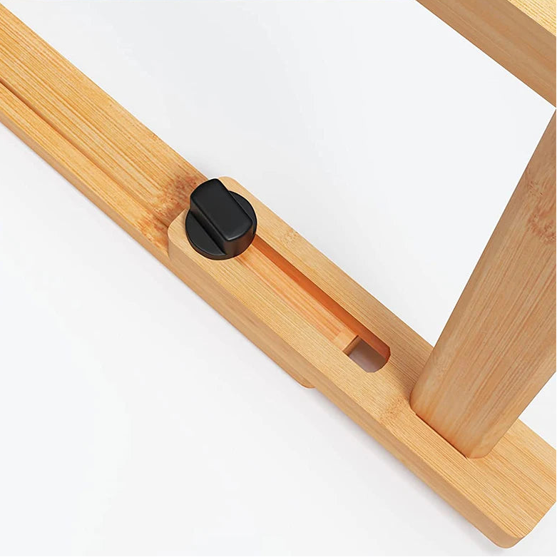 Table de lit pliante en bambou avec tiroir – vue 5