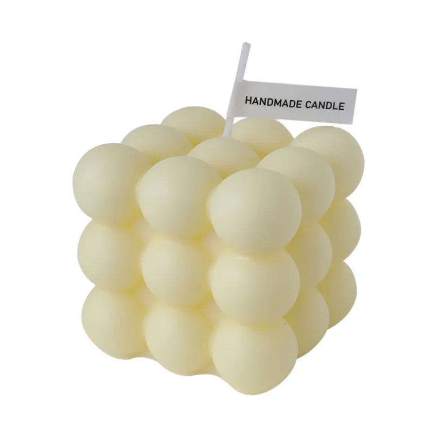 Bougie Aromatique Cube Magique en Cire de Soja