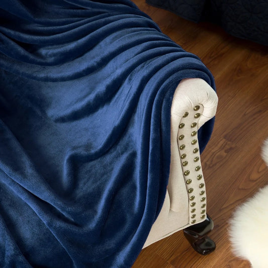 Faux fur blanket