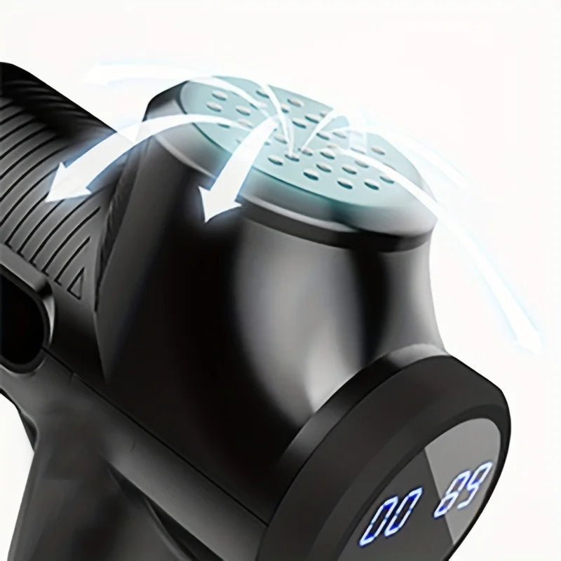 Pistolet de massage fascia professionnel – 30 niveaux, réduction bruit, homme femme