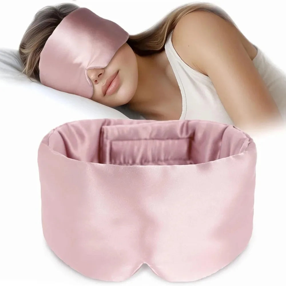 Masque de Sommeil en Soie Mulberry – Anti-Rides et Blocage Lumineux