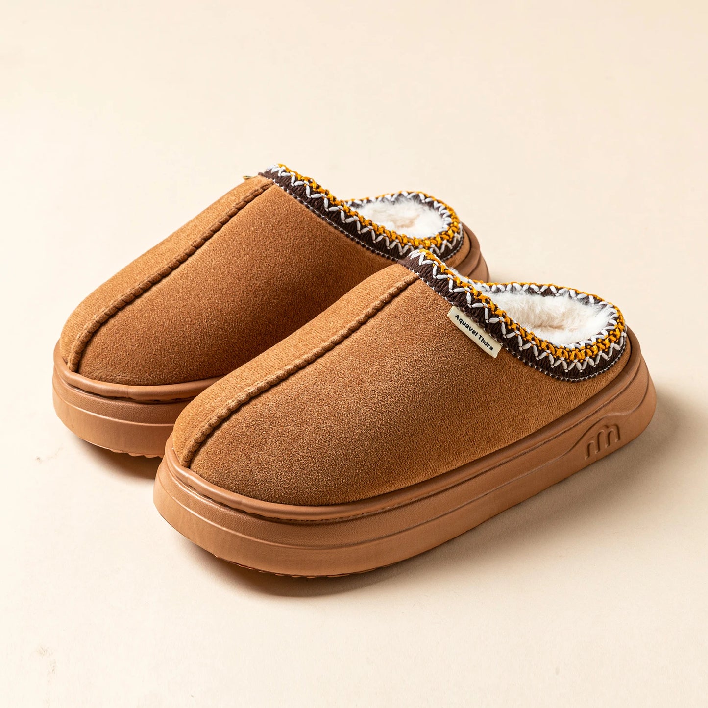 Pantoufles d'hiver moelleuses homme et femme - Confort cocooning