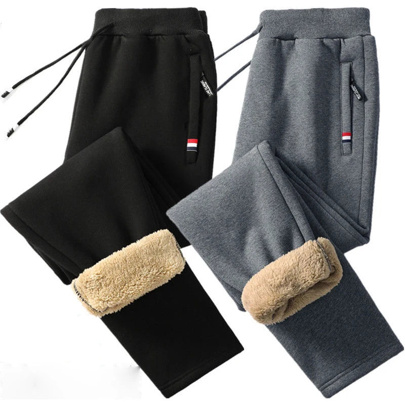 Pantalon jogging homme hiver – Molleton polaire chaud et confortable