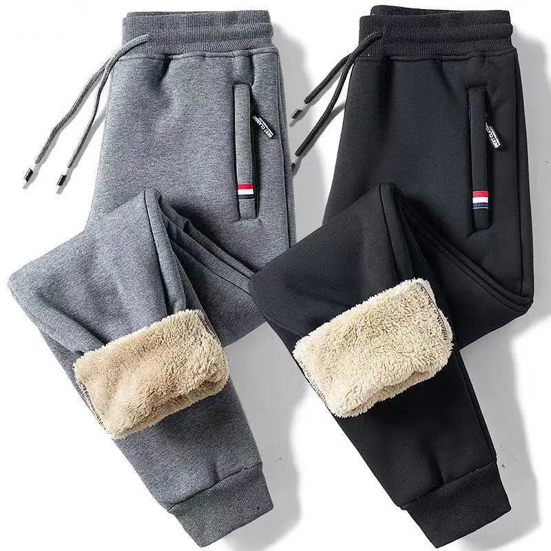 Pantalon jogging homme hiver – Molleton polaire chaud et confortable