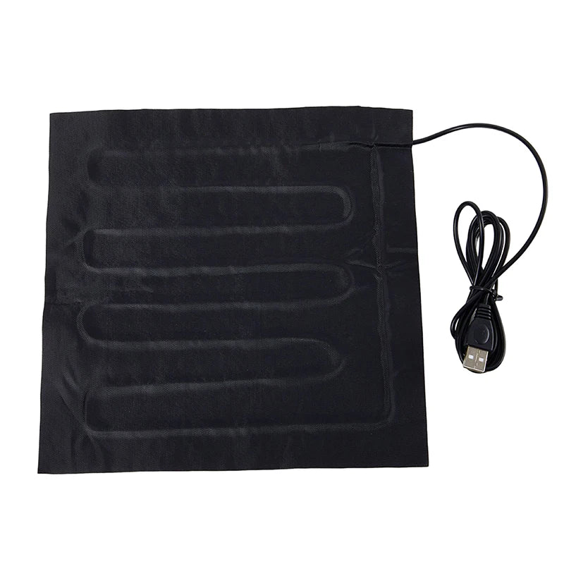 Plaque chauffante USB flexible – Chaleur douce 5V pour vêtement et accessoire chauffant