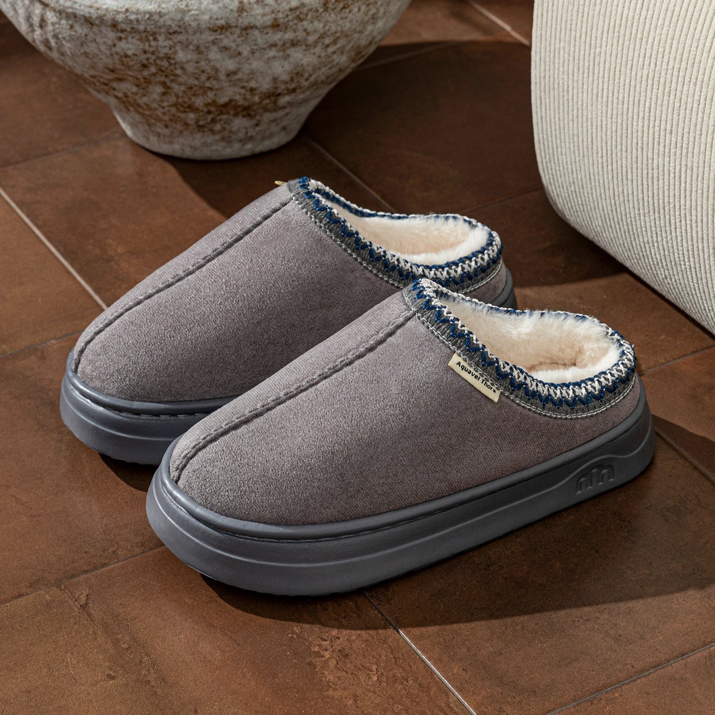 Pantoufles d'hiver moelleuses homme et femme - Confort cocooning