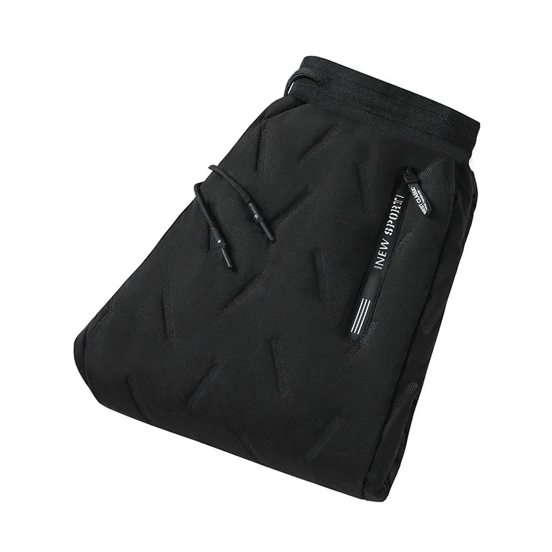 Pantalon chaud femme hiver – Coupe droite doublée polaire et cordon de serrage