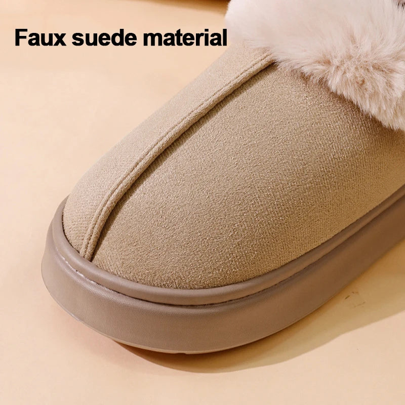 Bottes fourrées d'intérieur femme - Confort douillet hiver