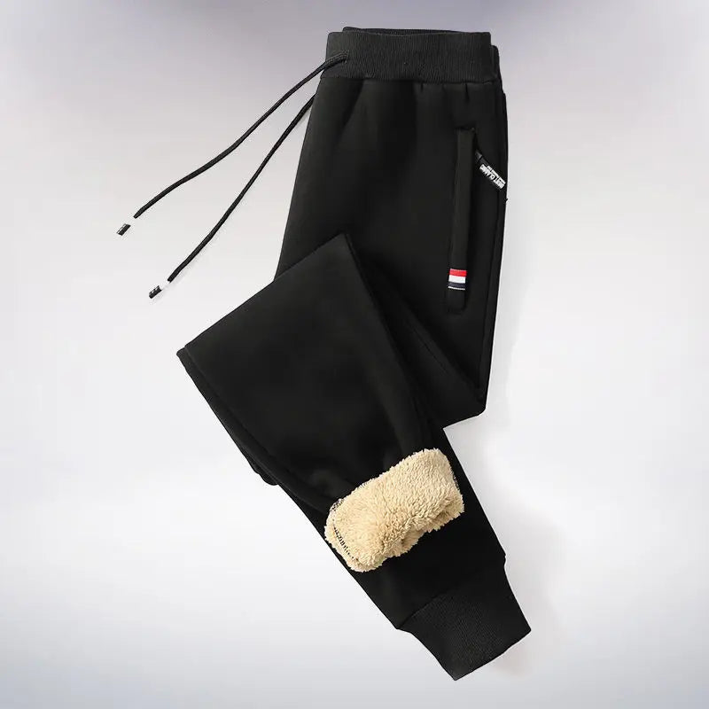 Pantalon jogging homme hiver – Molleton polaire chaud et confortable