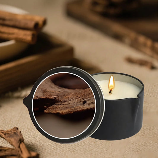 Bougie de Massage Thérapeutique - Aromathérapie & Relaxation