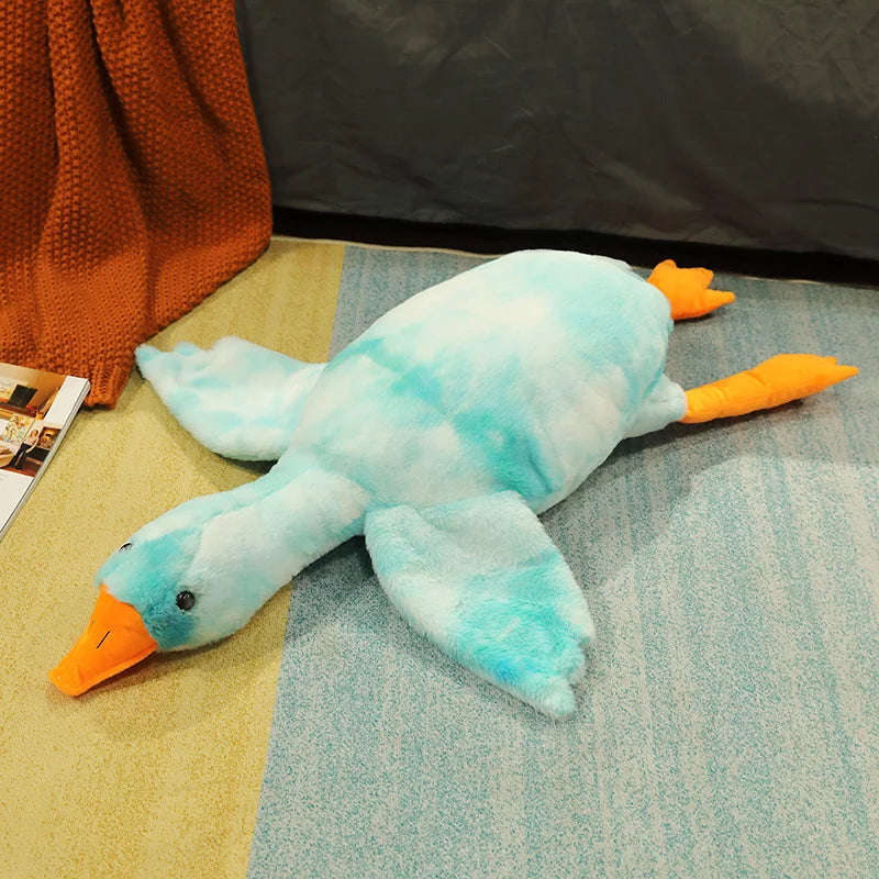 Peluche Oie Géante Kawaii - Coussin Ultra-Doux 50 à 190 cm
