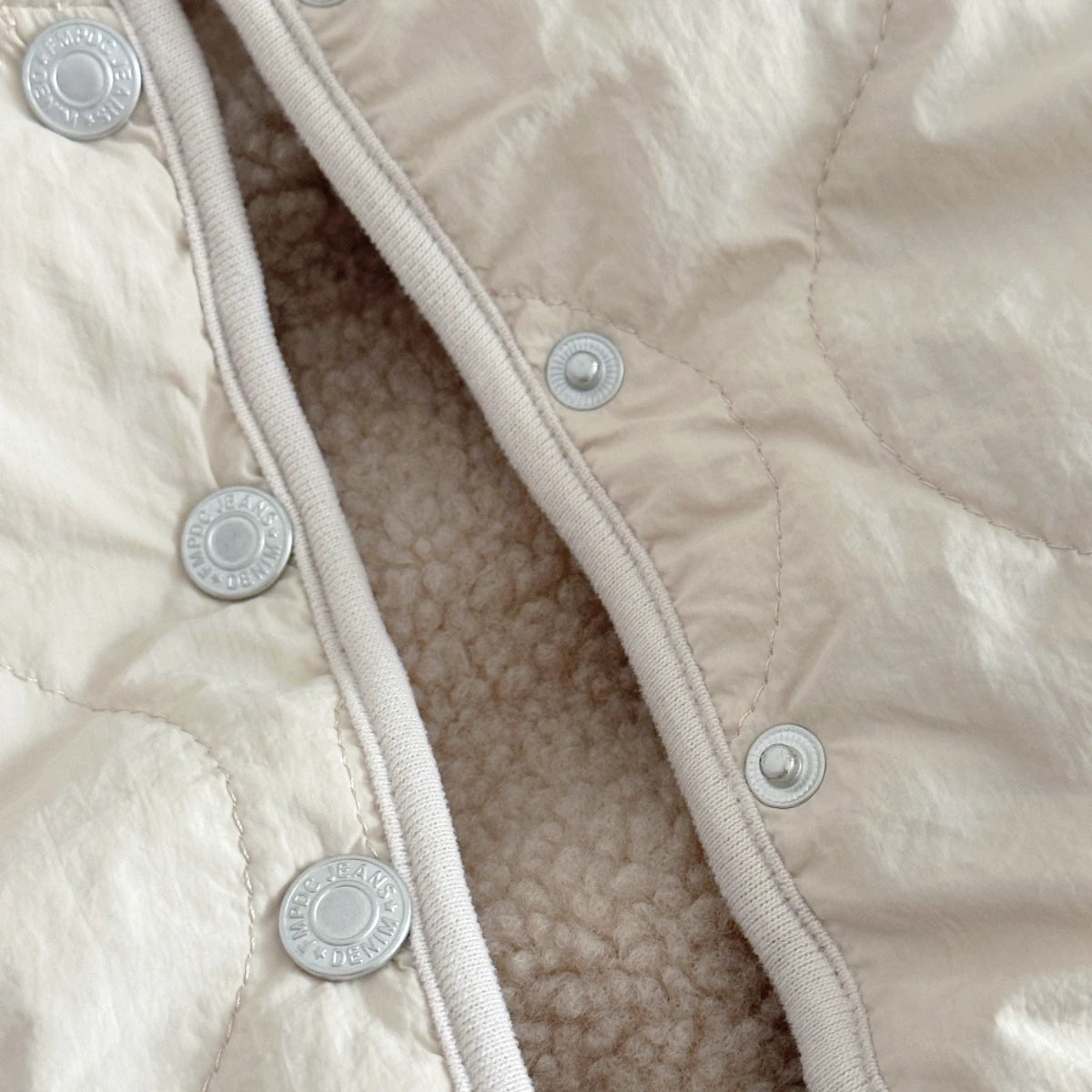 Manteau bébé cachemire – Veste doublée chaude pour bébé et tout-petit 0-3 ans
