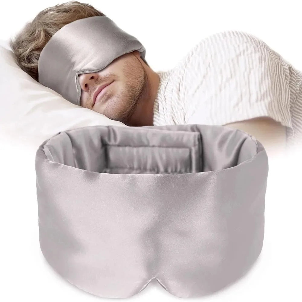 Masque de Sommeil en Soie Mulberry – Anti-Rides et Blocage Lumineux