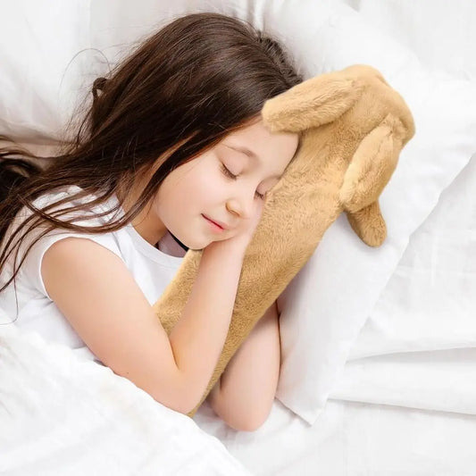 Extra long animal-shaped hot water bottle