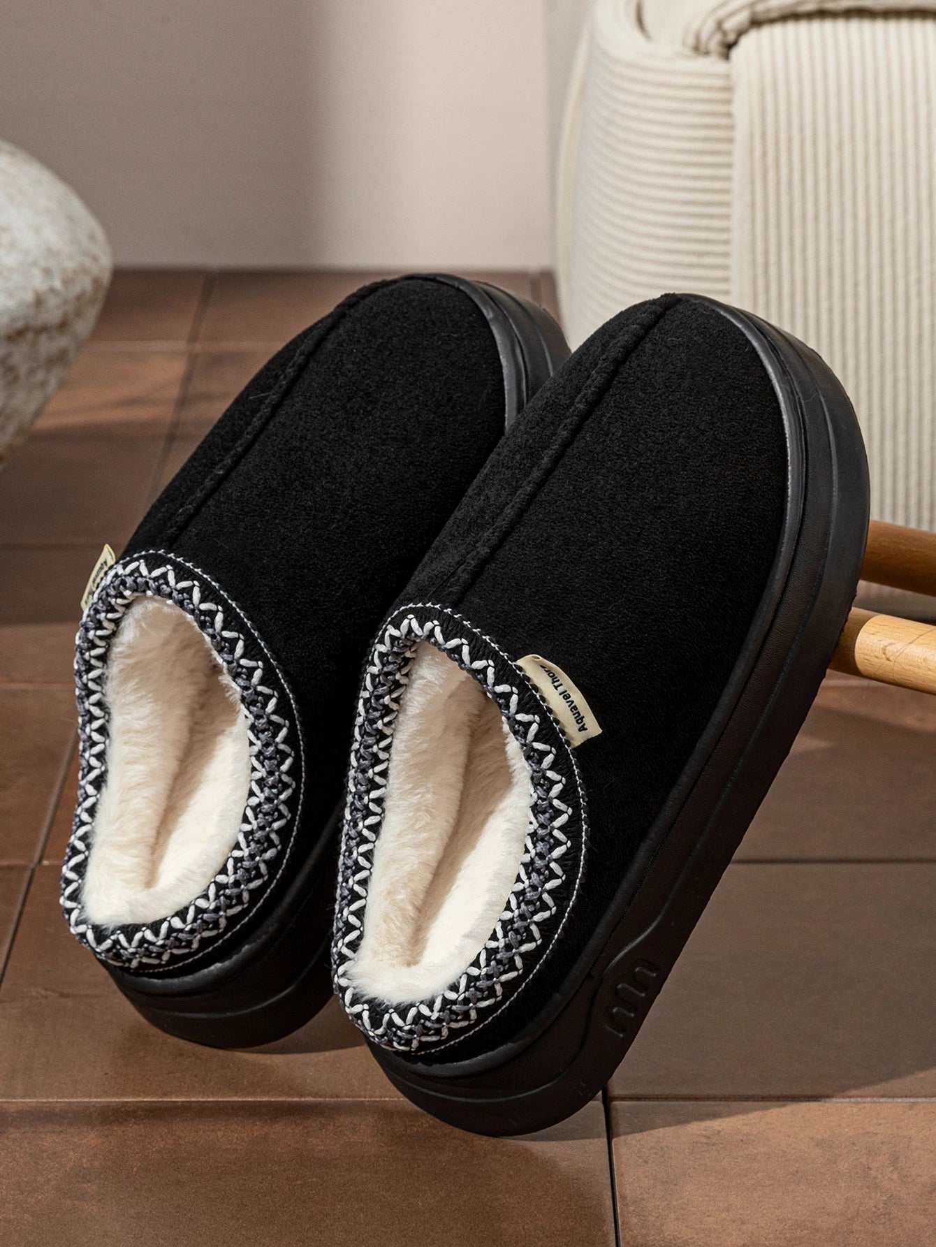 Pantoufles d'hiver moelleuses homme et femme - Confort cocooning