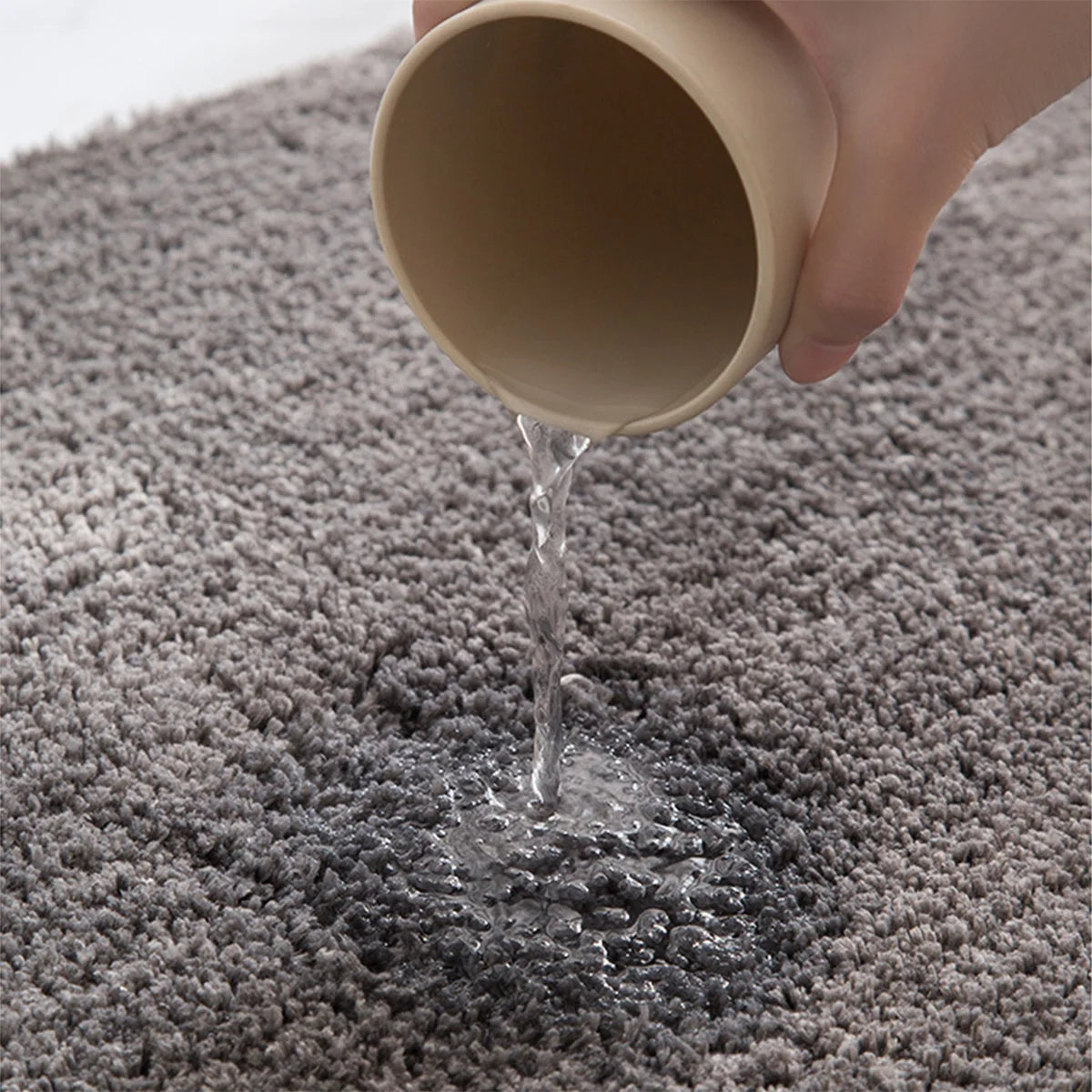 Tapis de bain poils longs – vue 5