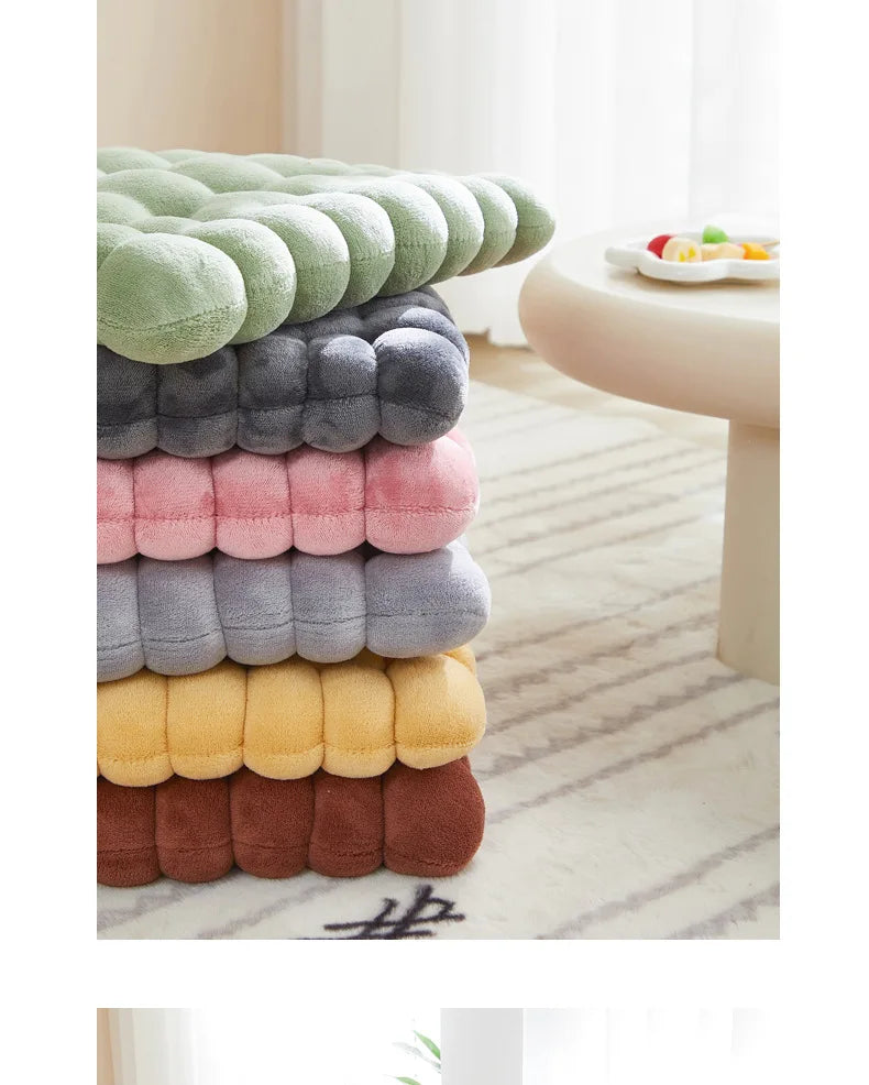 Coussin rond ou carré cookies - Cocooning moelleux