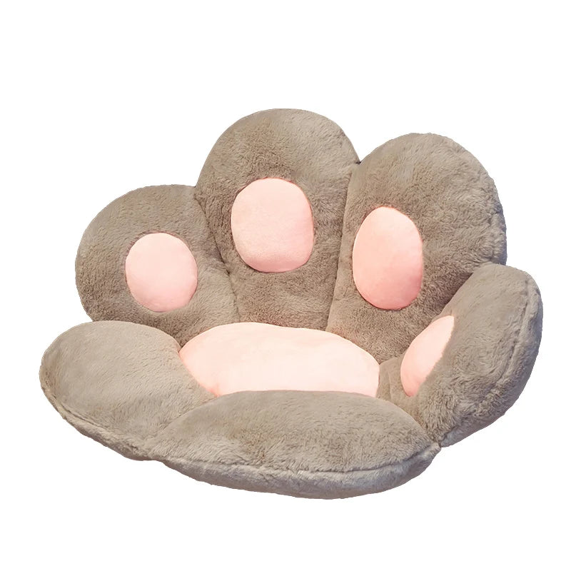 Tapis coussin peluche patte d'ours 70cm – Douceur cocooning