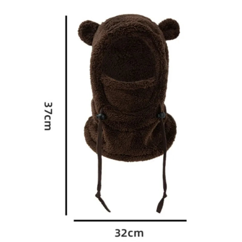 Bonnet Cagoule Enfant 2-en-1 – Protection Oreilles et Coupe-Vent, Coton Tricoté, 3–10 ans