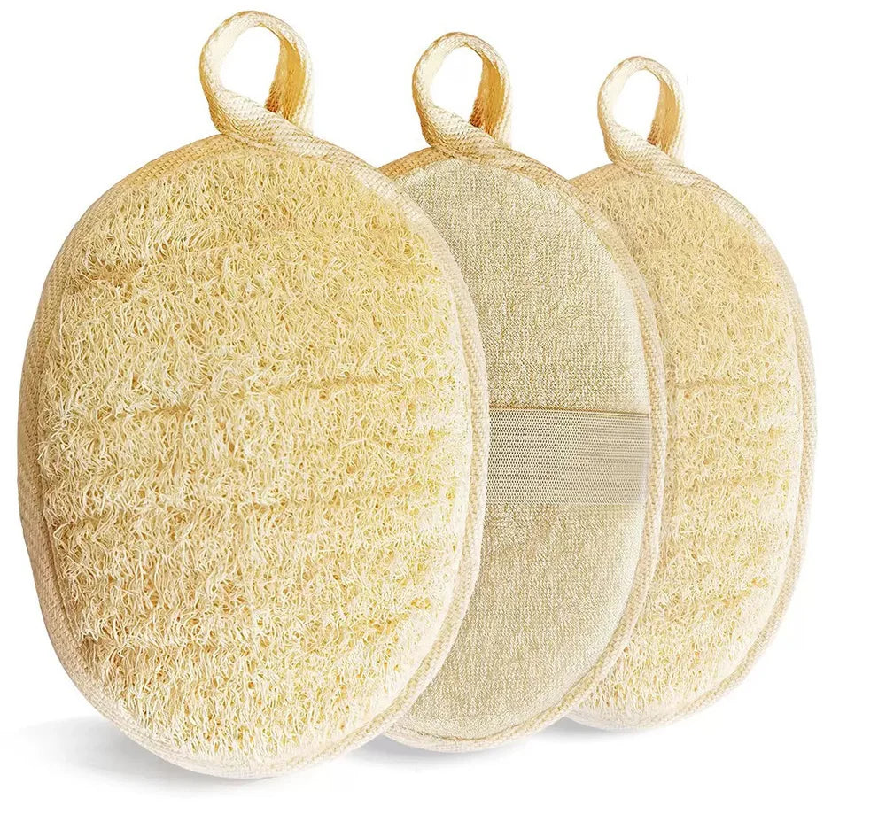 Loofa exfoliante pour le corps - Gant de bain naturel