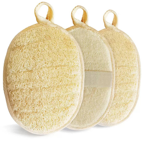Loofa exfoliante pour le corps - Gant de bain naturel
