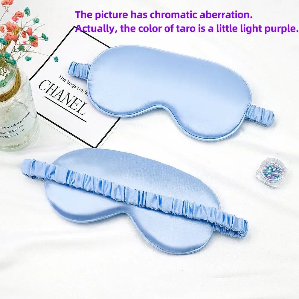 Masque de sommeil en soie artificielle – 14 coloris
