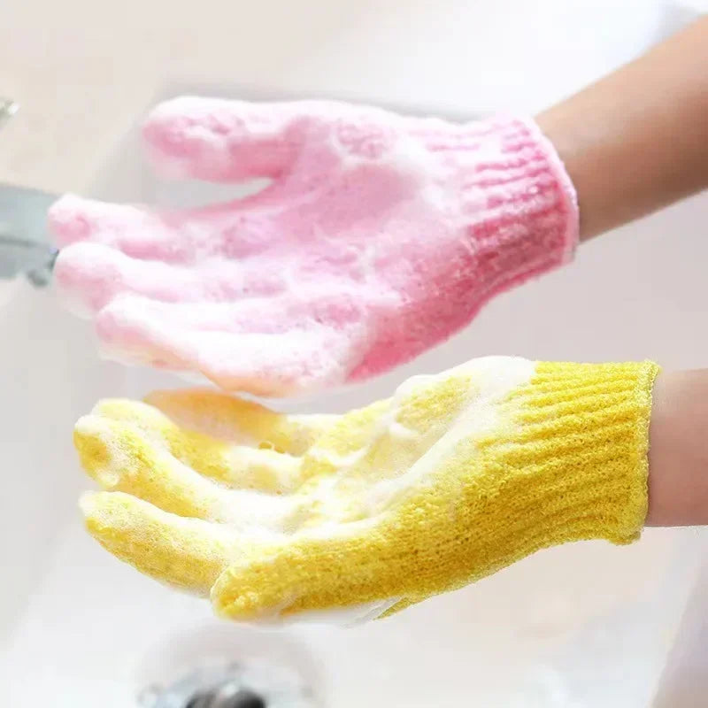 Gant exfoliant loofah – Nettoyage profond et douceur naturelle
