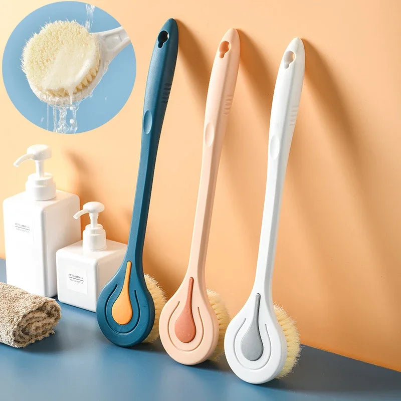 Brosse de Dos Exfoliante Longue Poignée - Massage Bien-être