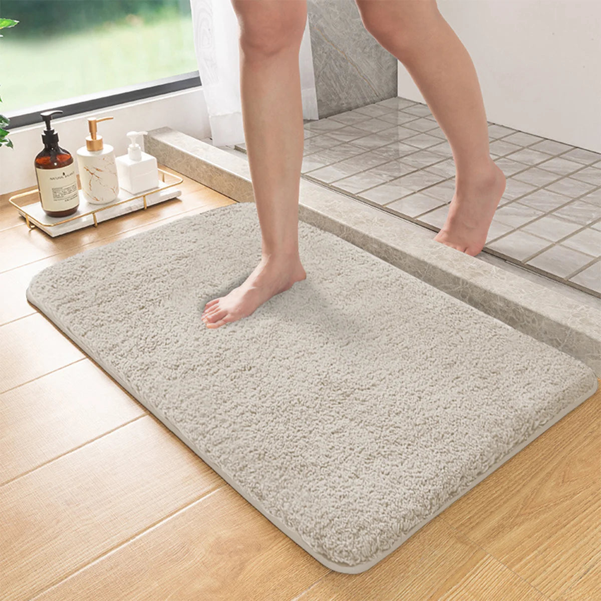 Tapis de bain poils longs – vue 9