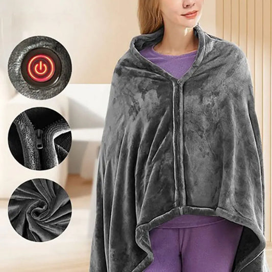 Coral Fleece USB Heating Blanket