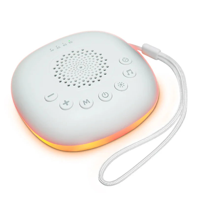 Machine à bruit blanc avec lumière LED respirante et 20 sons