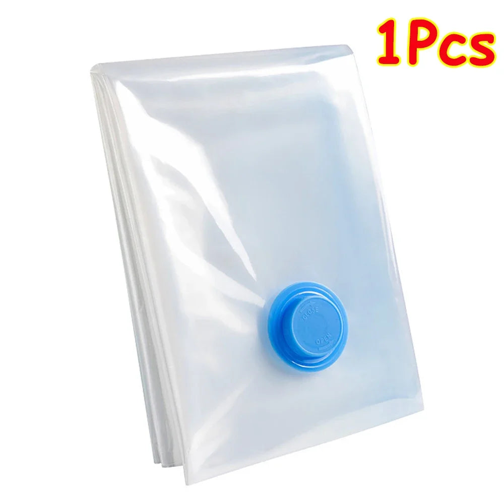 Sacs de compression sous vide – Lot 1 à 12 pièces avec ou sans pompe, 6 dimensions