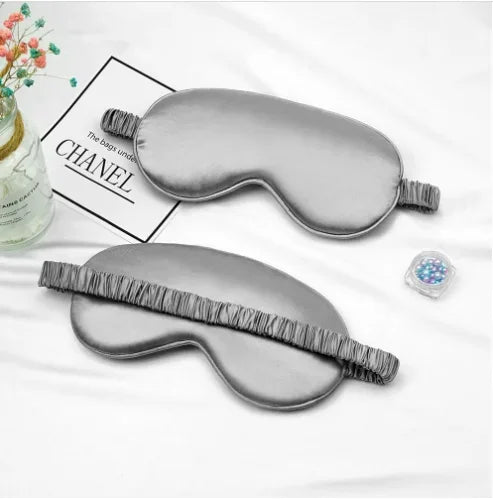 Masque de sommeil en soie artificielle – 14 coloris