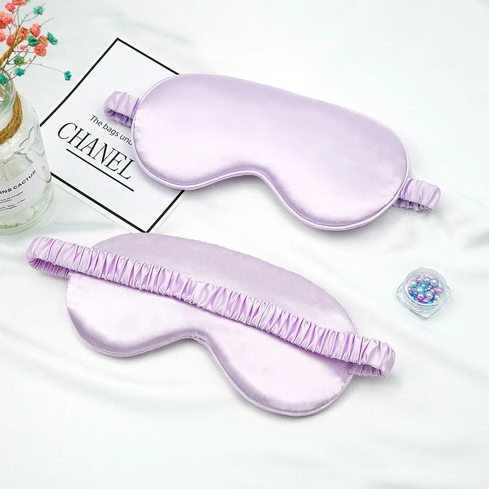 Masque de sommeil en soie artificielle – 14 coloris