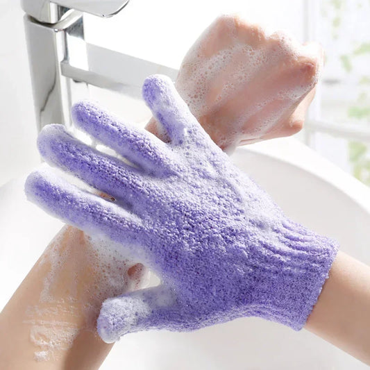 Gant exfoliant loofah – Nettoyage profond et douceur naturelle
