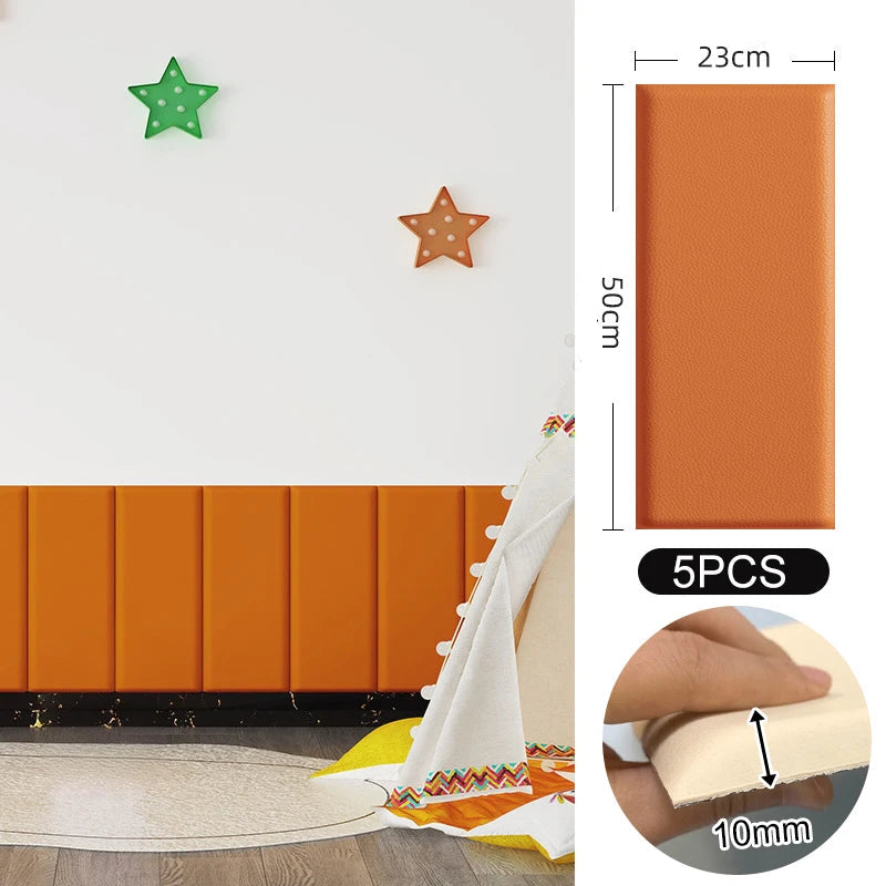 Panneaux muraux 3D aspect cuir – vue 7