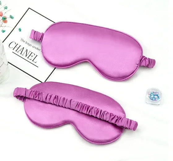 Masque de sommeil en soie artificielle – 14 coloris