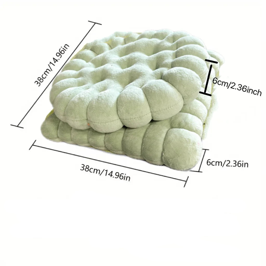 Coussin rond ou carré cookies - Cocooning moelleux