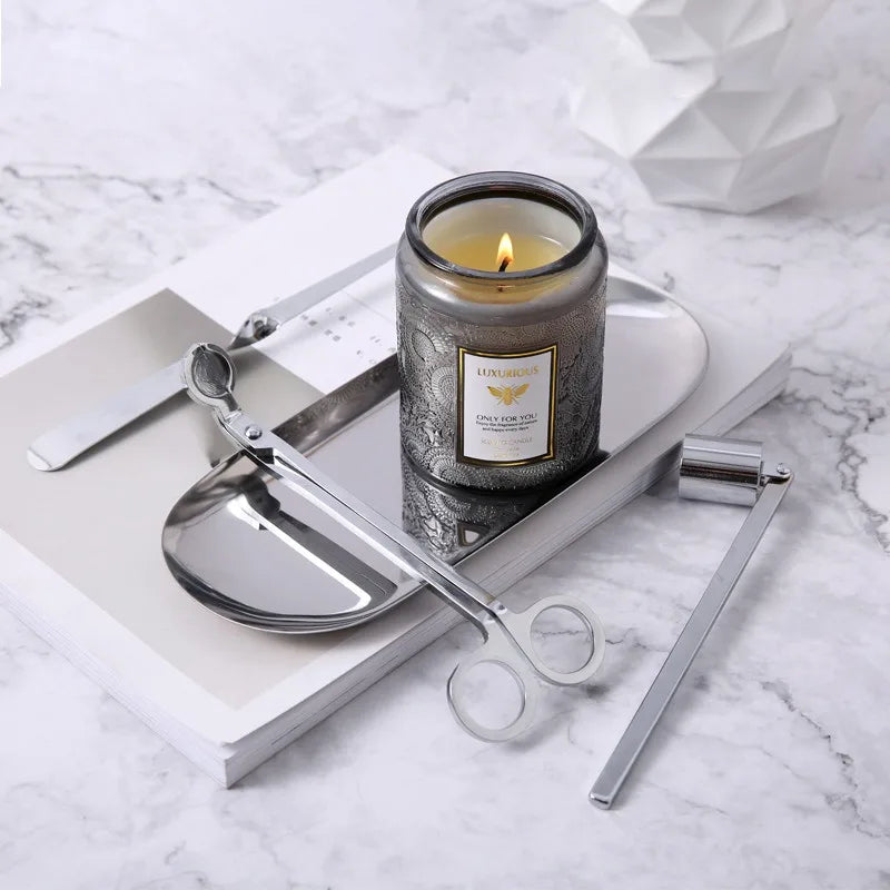 Bougie Parfumée Soja 200g - Aromathérapie Naturelle