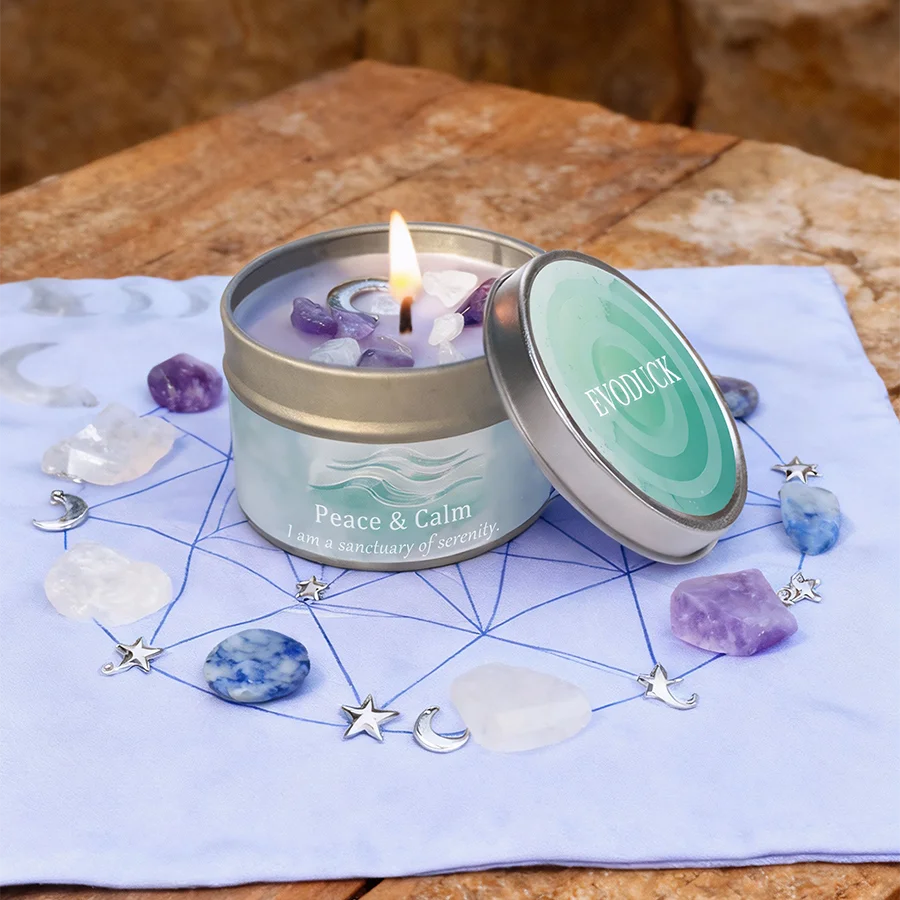 Bougie parfumée lavande camomille - Bien-être et relaxation