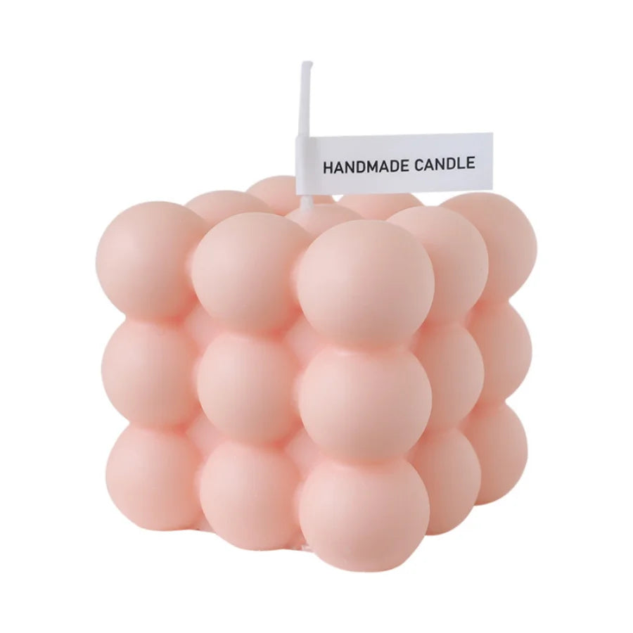 Bougie Aromatique Cube Magique en Cire de Soja