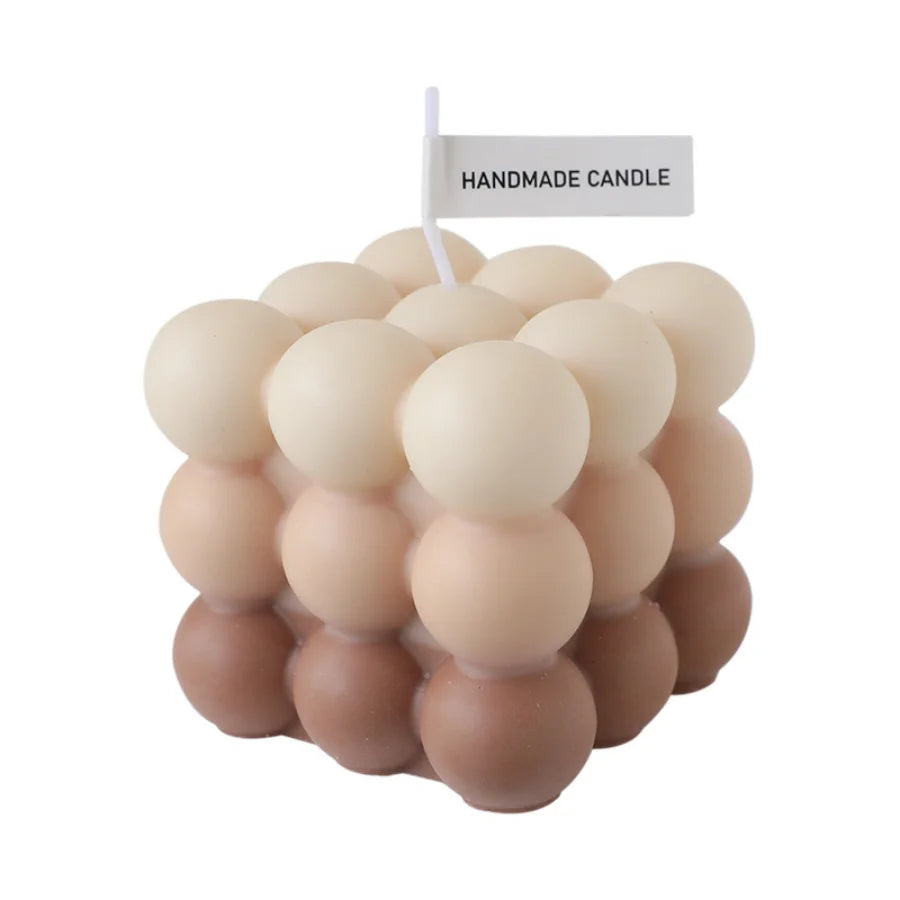 Bougie Aromatique Cube Magique en Cire de Soja
