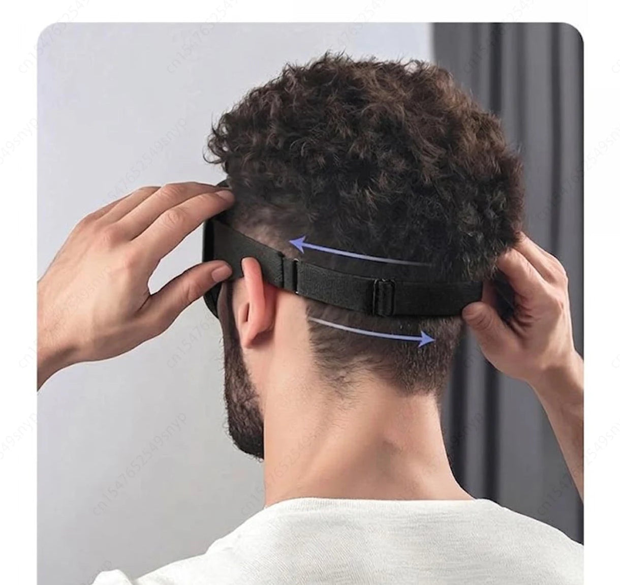 Masque de Sommeil 3D - Respirant et Confortable pour Dormir