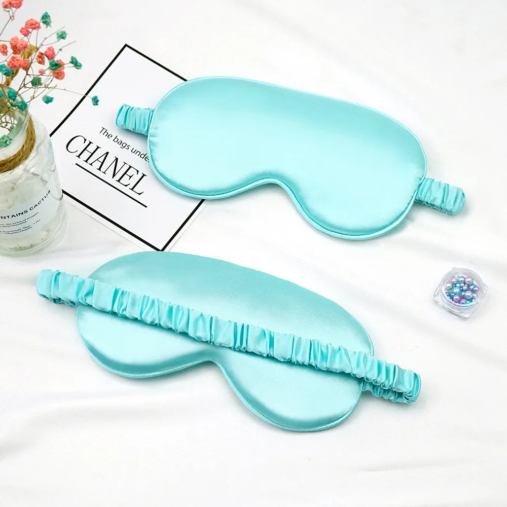 Masque de sommeil en soie artificielle – 14 coloris