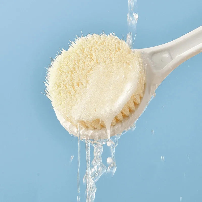 Brosse de Dos Exfoliante Longue Poignée - Massage Bien-être